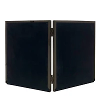 Cadre photo double Versailles 4x6 - Noir