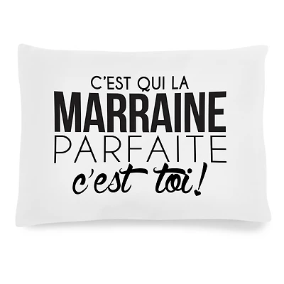 Text cushion landscape - Perfect godmother