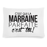 Text cushion landscape - Perfect godmother