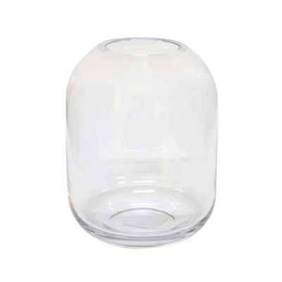 Round vase 5" x 6" - Clear