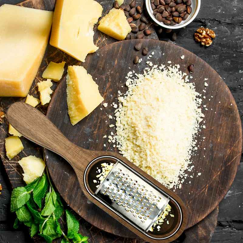 Râpe à fromage - Bois acacia