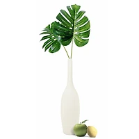 Vase blanc à bourgeon - 15'