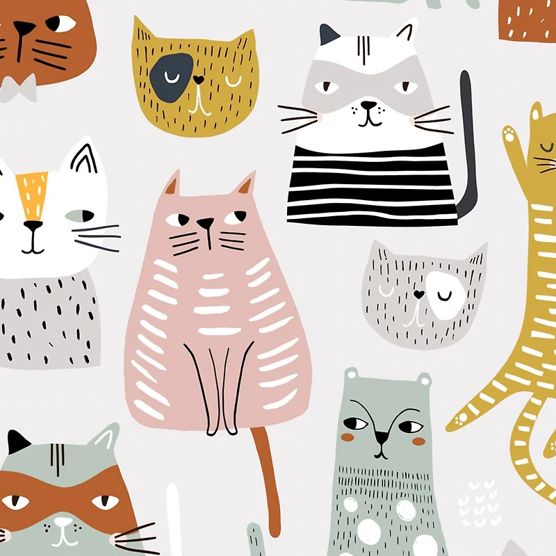 Plateau-coussin - Chats modernes