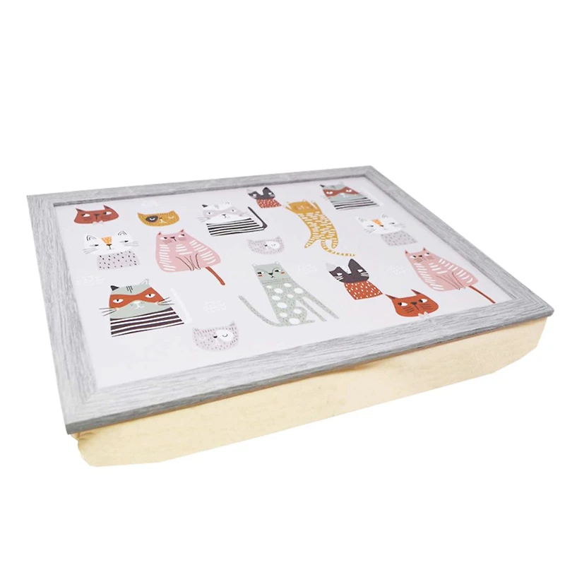 Plateau-coussin - Chats modernes