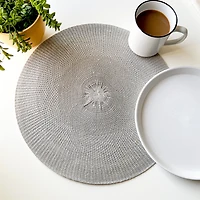 Napperon en polyester - Gris