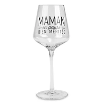 Verre à vin - Pause maman