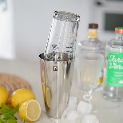 2 piece cocktail shaker
