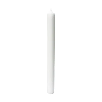 Bougie non parfumée - Blanche