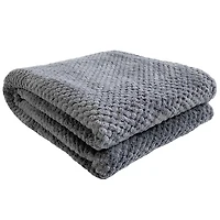 Kozy Textured throw - Grey