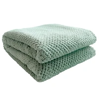 Kozy Textured throw - Sage