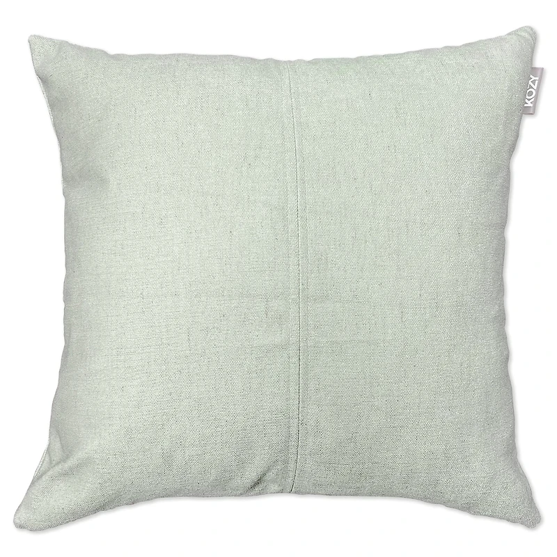Coussin uni - Vert sauge