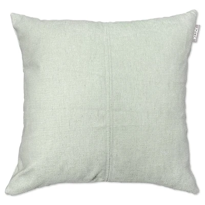 Coussin uni - Vert sauge