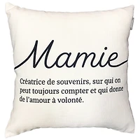 Coussin à texte éco - Mamie