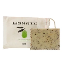 Gros savon de cuisine au romarin, citron & café