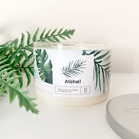 Chandelle 3 mèches - Aloha!