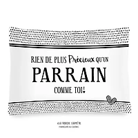 Coussin à texte - Parrain