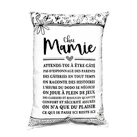 Coussin à texte - Chez mamie