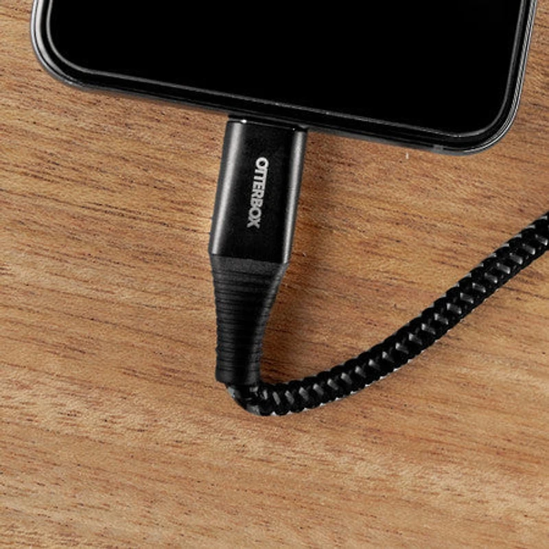 Premium Pro Power Delivery Car Charger with USB-C to Lightning Cable 6ft Nightshade (Black