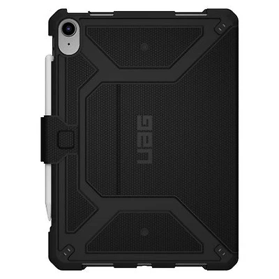 Metropolis Folio Rugged Case Black for iPad 10.9 2022 (10th Gen