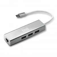 tmd USB-C to Ethernet/USB x 3 Adapter
