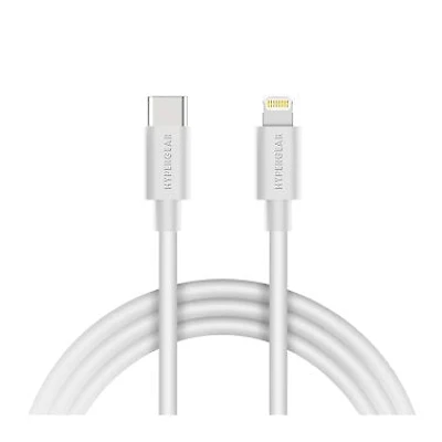 HyperGear USB-C to MFi Lightning Cable 90cm - White