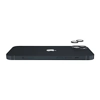 iPhone 14 /14 Plus Aluminum Ring Glass Lens Protector - Black