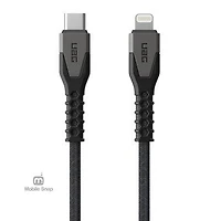 UAG 5 ft. 150cm USB-C to Lightning Kevlar Rugged Charge and Sync Cable