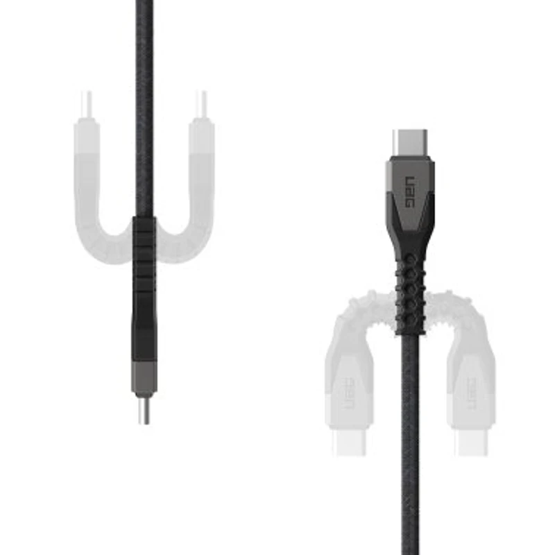 UAG 5 ft. 150cm USB-C to USB-C Kevlar Rugged Charge and Sync Cable