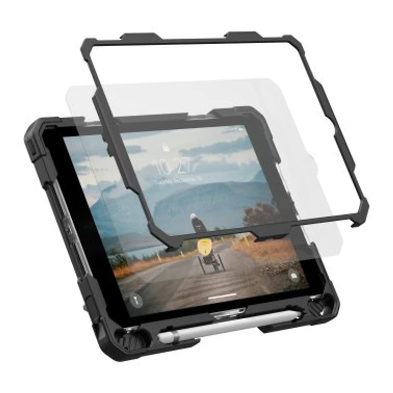 iPad 10.2 2019-2021 7th-9th Gen UAG Plasma w/Kickstand + HS Case