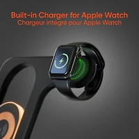 HyperGear PowerFold X-Ray 4-in-1 Foldable Wireless Charging Stand with 15W Wireless Fast Charge