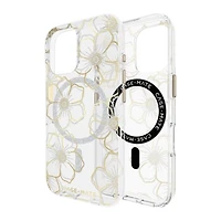 iPhone 16 Pro Max Case-Mate Floral Gems MagSafe Case