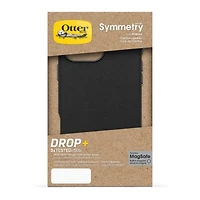 iPhone 16 Pro Max Otterbox Symmetry Cactus Leather w/MagSafe case - Black - Noir Ash
