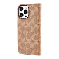 iPhone 16 Pro Max Coach Folio Signature C Case
