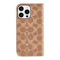 iPhone 16 Pro Max Coach Folio Signature C Case