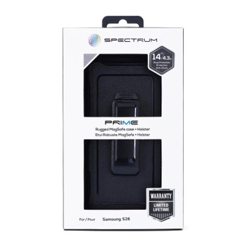 Samsung Galaxy S26 SPECTRUM Prime + Elite Holster Case w/Magnets