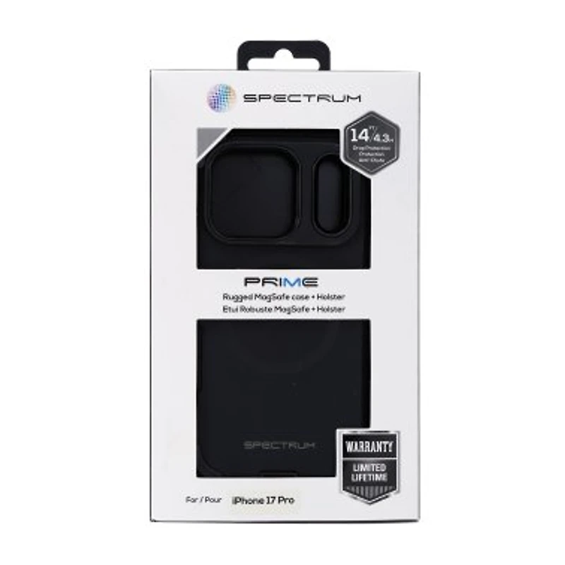 iPhone 17 Pro SPECTRUM Prime + Holster Case w/Magnets