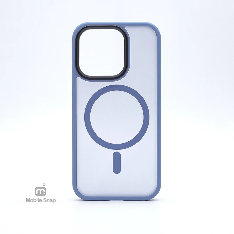 iPhone 14/13 Aura Indigo Baby Blue Case w/Magsafe