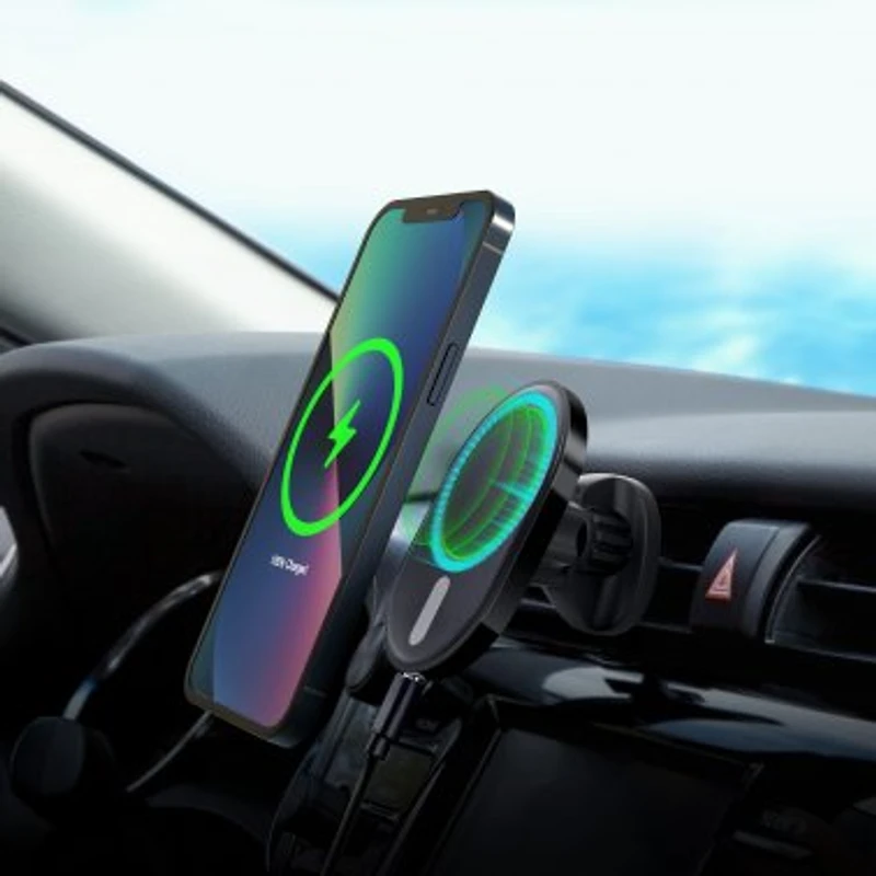 HyperGear 15W MagVent MagSafe Wireless Car Charger