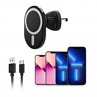 HyperGear 15W MagVent MagSafe Wireless Car Charger