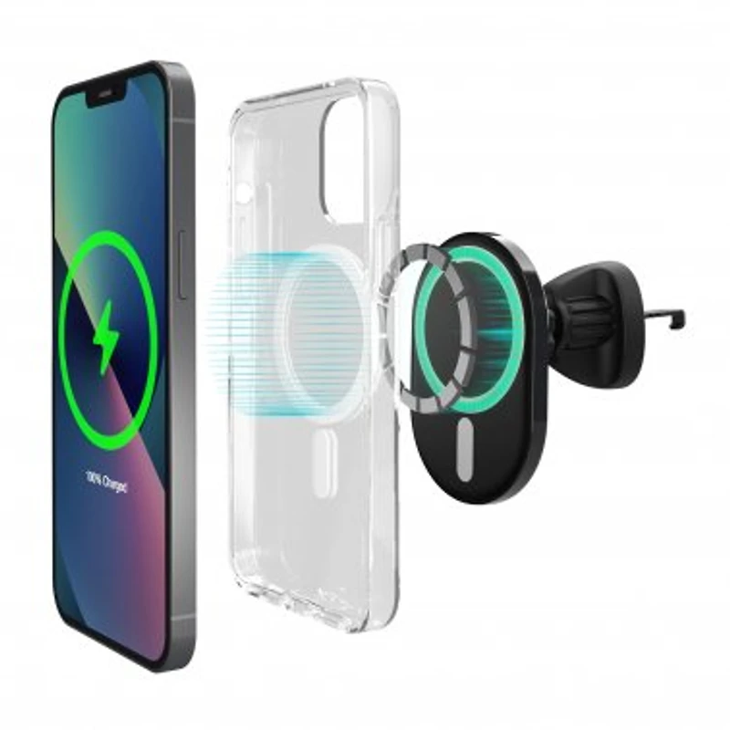 HyperGear 15W MagVent MagSafe Wireless Car Charger