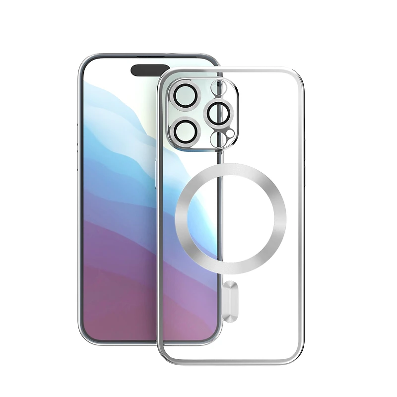 iPhone 15 Pro max - Silver Electroplating with Magsafe