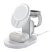 Otterbox 15W 3-in-1 Wireless Charging Station for MagSafe V2 - White