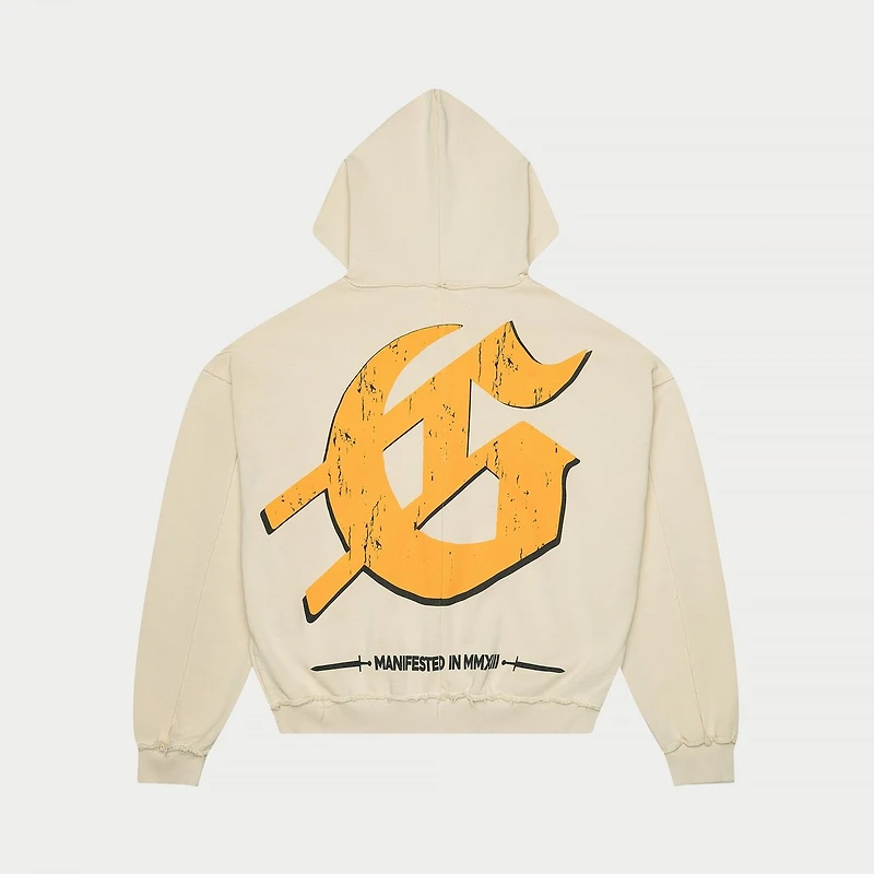 GodSpeed Chrome Liberty Zip Hoodie V2 (Bone)