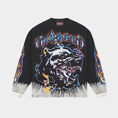 GodSpeed Off the Leash LS (Black Wash)