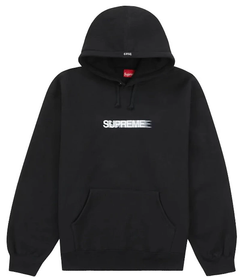 Supreme Motion Hoodie Black