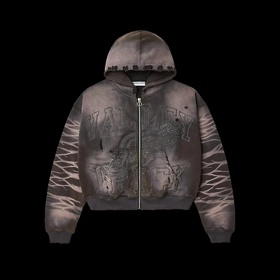 Vale Storm Garden Zip Up Hoodie