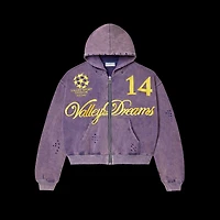 Vale Purple 14 Zip Up