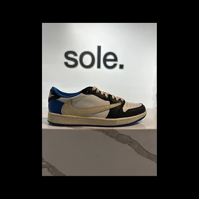 Pre-Owned Fragment Design x Travis Scott Air Jordan 1 Retro Low