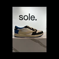Pre-Owned Fragment Design x Travis Scott Air Jordan 1 Retro Low
