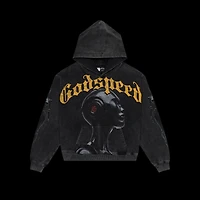 Godspeed Alexa Hoodie Black Wash